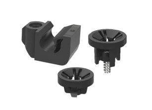 Automotive lighting ball sockets and ball tracks